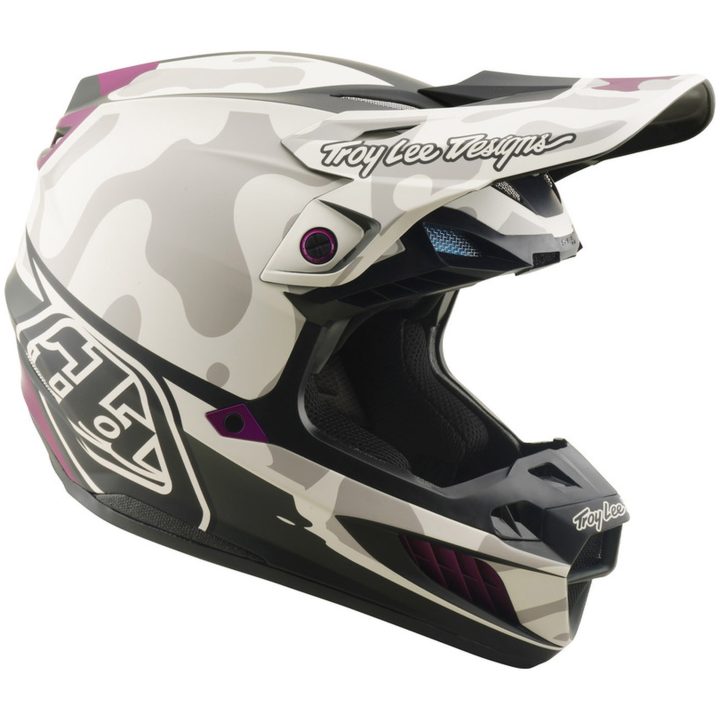 Crosshjälm SE5 Composite Mips Camo Grå Lila TROY LEE DESIGNS M – bild 7