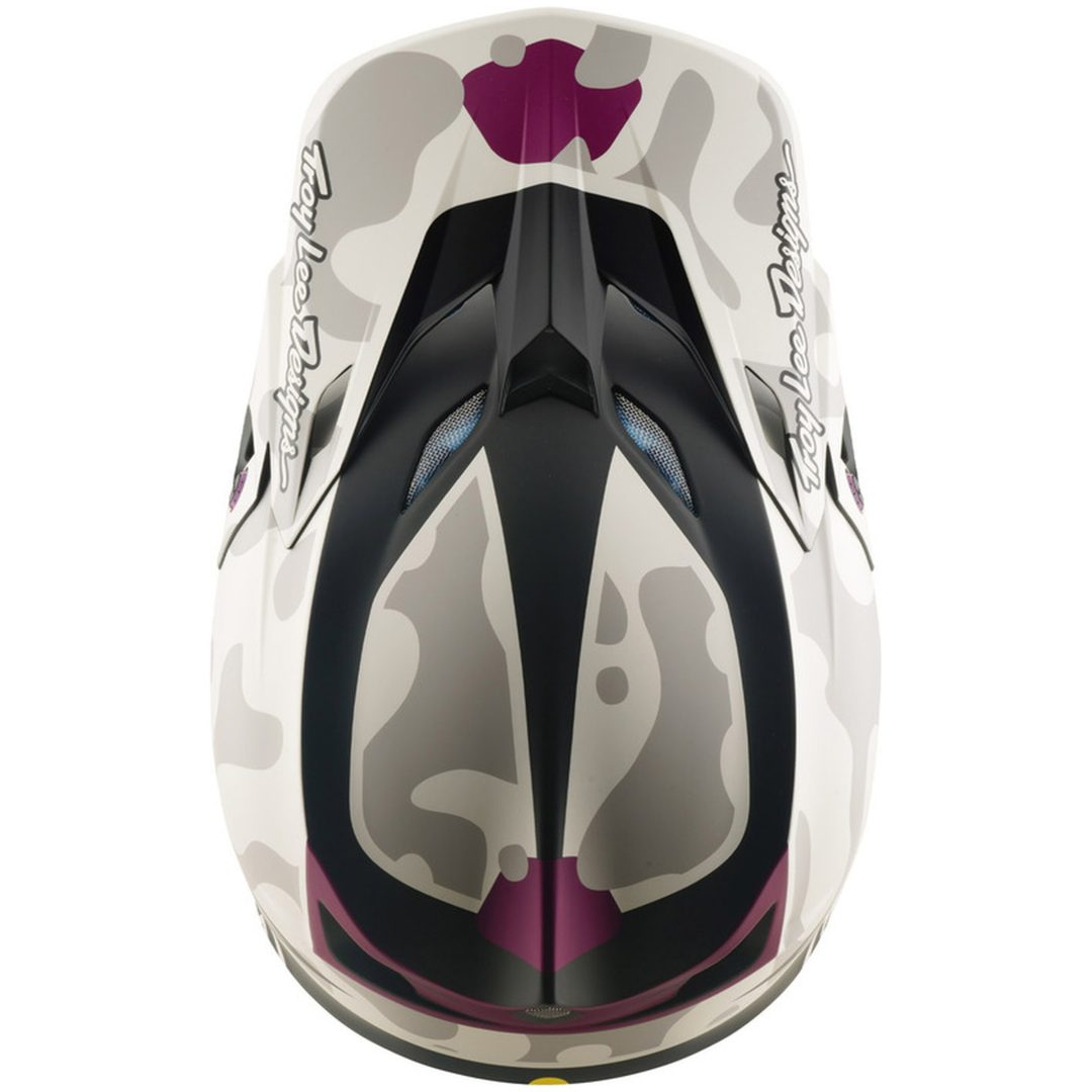Crosshjälm SE5 Composite Mips Camo Grå Lila TROY LEE DESIGNS M – bild 8