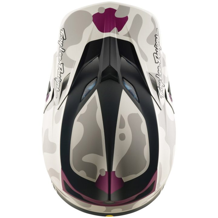 Crosshjälm SE5 Composite Mips Camo Grå Lila TROY LEE DESIGNS M – bild 8