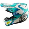 Crosshjälm SE5 Composite Mips Crest Turkos Vit TROY LEE DESIGNS s – miniatyr 2