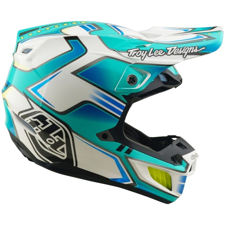 Crosshjälm SE5 Composite Mips Crest Turkos Vit TROY LEE DESIGNS s – bild 6