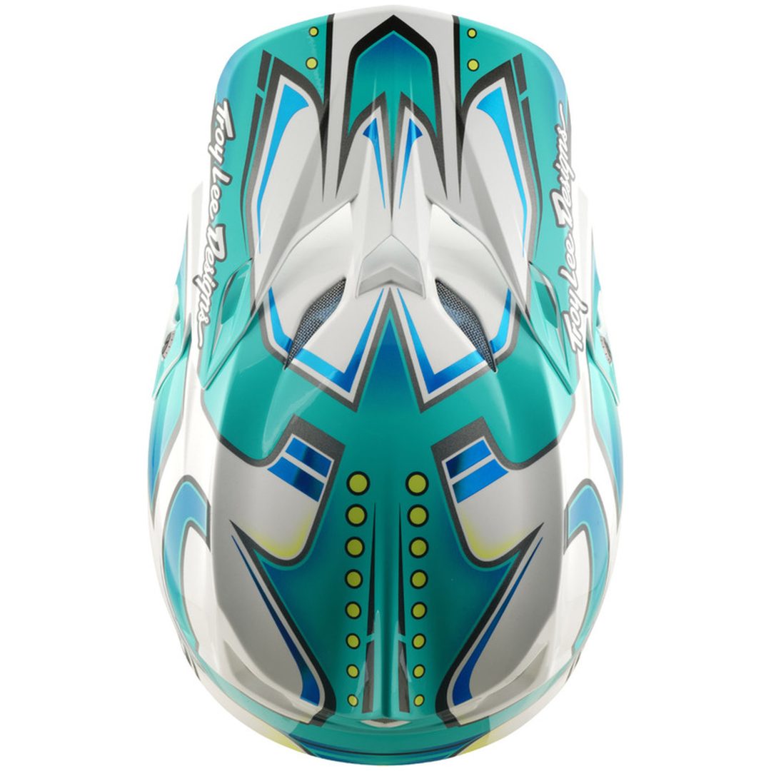 Crosshjälm SE5 Composite Mips Crest Turkos Vit TROY LEE DESIGNS s – bild 8
