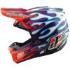 Crosshjälm SE5 Composite Mips Lila Röd Vit TROY LEE DESIGNS XS – miniatyr 2