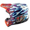Crosshjälm SE5 Composite Mips Lila Röd Vit TROY LEE DESIGNS XS – miniatyr 3