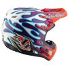 Crosshjälm SE5 Composite Mips Lila Röd Vit TROY LEE DESIGNS XS – miniatyr 5