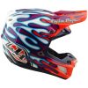 Crosshjälm SE5 Composite Mips Lila Röd Vit TROY LEE DESIGNS XS – miniatyr 6