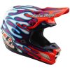 Crosshjälm SE5 Composite Mips Lila Röd Vit TROY LEE DESIGNS XS – miniatyr 7