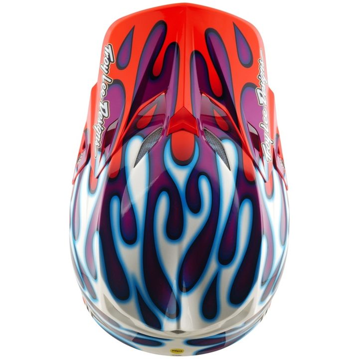 Crosshjälm SE5 Composite Mips Lila Röd Vit TROY LEE DESIGNS XS – bild 8