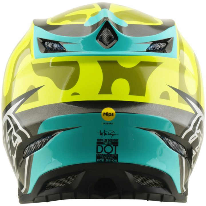 Crosshjälm SE5 Composite Mips Myth Neongul TROY LEE DESIGNS L – bild 4