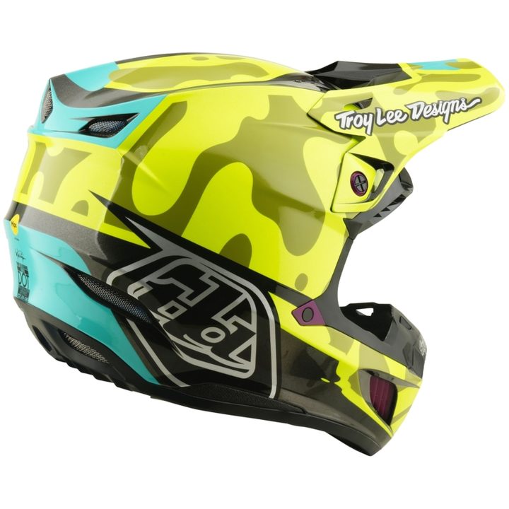 Crosshjälm SE5 Composite Mips Myth Neongul TROY LEE DESIGNS L – bild 5