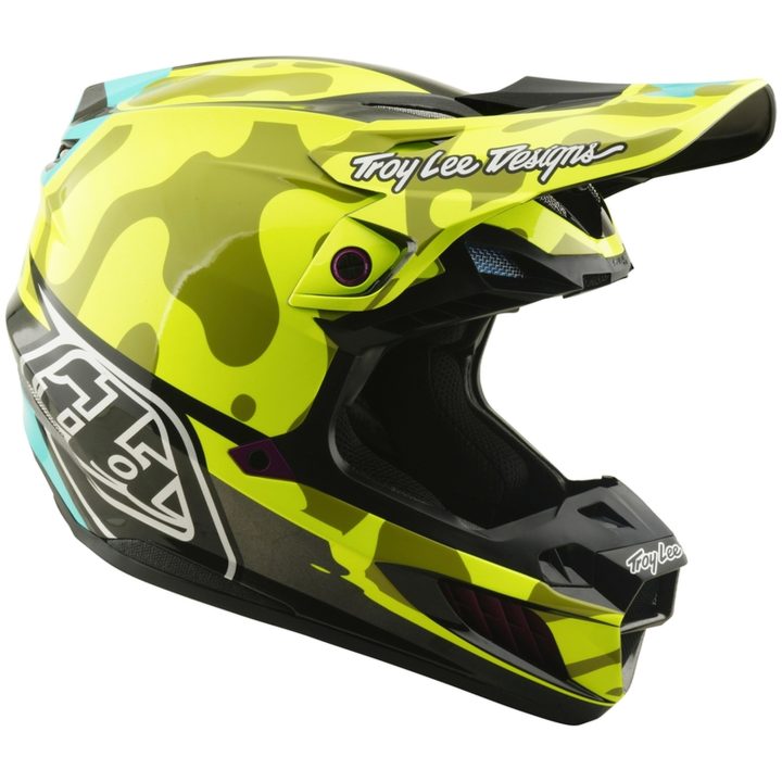 Crosshjälm SE5 Composite Mips Myth Neongul TROY LEE DESIGNS L – bild 7