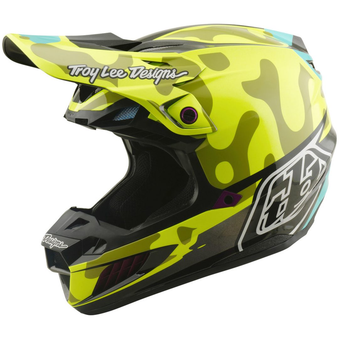 Crosshjälm SE5 Composite Mips Myth Neongul TROY LEE DESIGNS L