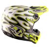 Crosshjälm SE5 Composite MIPS Overspray Grå Neongul TROY LEE DESIGNS XS – miniatyr 5