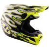 Crosshjälm SE5 Composite MIPS Overspray Grå Neongul TROY LEE DESIGNS XS – miniatyr 7