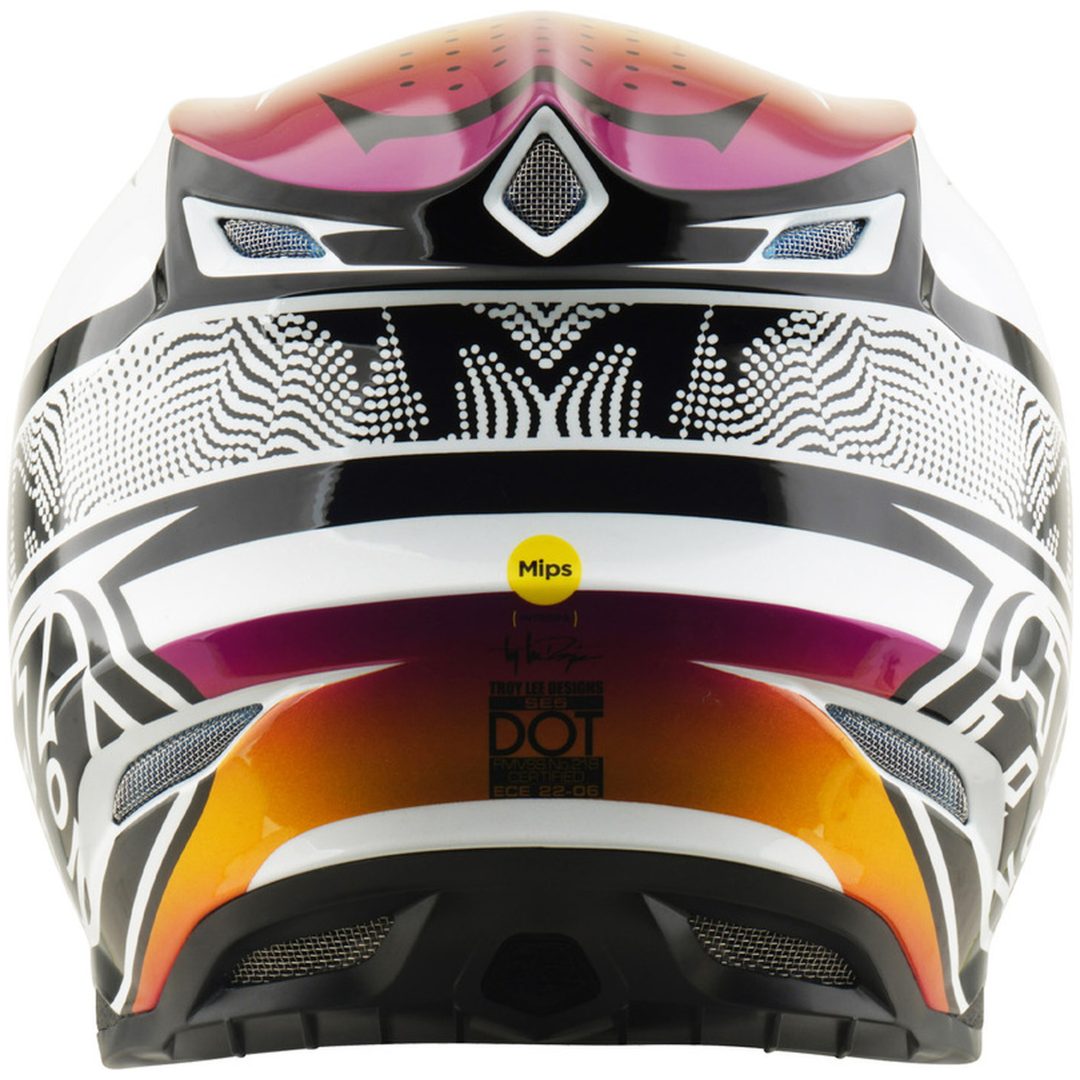 Crosshjälm SE5 Composite MIPS Svart Lila Vit TROY LEE DESIGNS s – bild 3