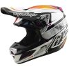 Crosshjälm SE5 Composite MIPS Svart Lila Vit TROY LEE DESIGNS s – miniatyr 7