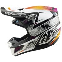 Crosshjälm SE5 Composite MIPS Svart Lila Vit TROY LEE DESIGNS