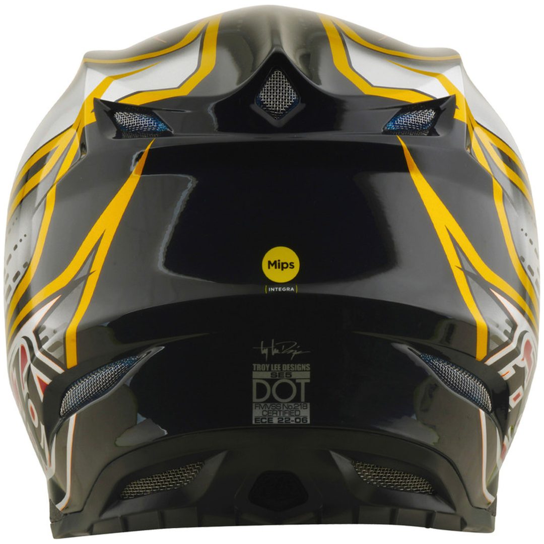 Crosshjälm SE5 Composite MIPS Svart Röd Vit TROY LEE DESIGNS L – bild 6