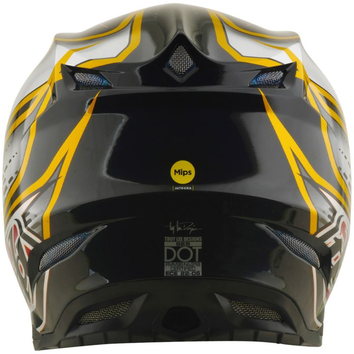 Crosshjälm SE5 Composite MIPS Svart Röd Vit TROY LEE DESIGNS L – bild 6
