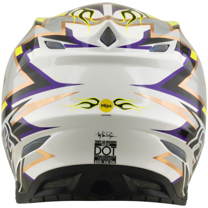Crosshjälm SE5 Composite MIPS Vit Svart TROY LEE DESIGNS XS – bild 3