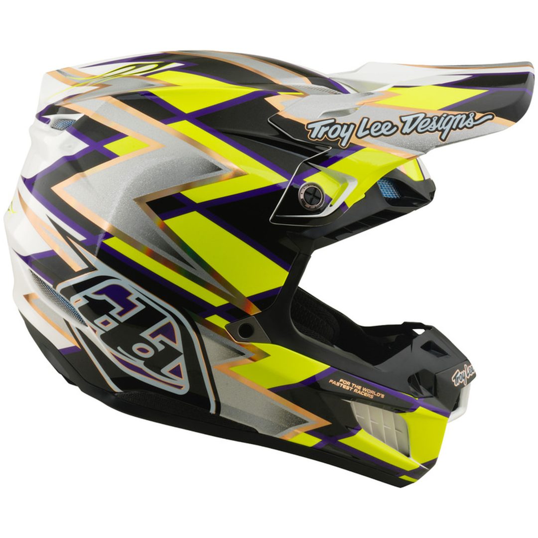 Crosshjälm SE5 Composite MIPS Vit Svart TROY LEE DESIGNS XS – bild 5