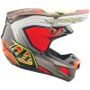 Crosshjälm SE5 Composite Stripes Svart/Infraröd Blank TROY LEE DESIGNS XS – miniatyr 7