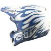 Crosshjälm SE5 Composite Torched Blå Blank TROY LEE DESIGNS Small – miniatyr 4