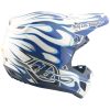 Crosshjälm SE5 Composite Torched Blå Blank TROY LEE DESIGNS Small – miniatyr 6