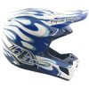 Crosshjälm SE5 Composite Torched Blå Blank TROY LEE DESIGNS Small – miniatyr 7