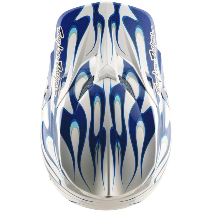 Crosshjälm SE5 Composite Torched Blå Blank TROY LEE DESIGNS Small – bild 8