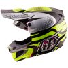 Crosshjälm SE5 Polycarbonate MIPS Aura Gul Svart TROY LEE DESIGNS XS – miniatyr 2