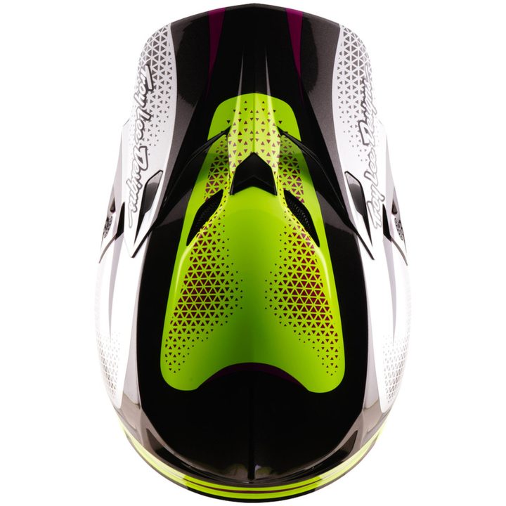 Crosshjälm SE5 Polycarbonate MIPS Aura Gul Svart TROY LEE DESIGNS XS – bild 8