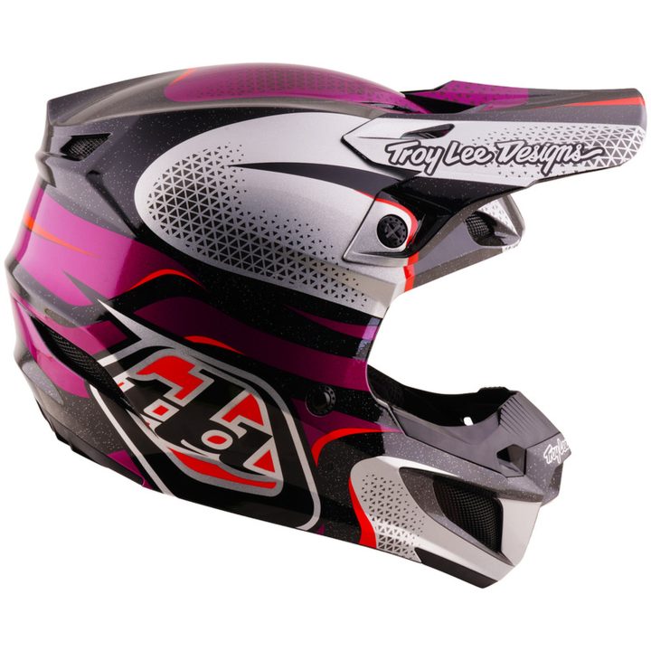 Crosshjälm SE5 Polycarbonate Mips Aura Lila Svart TROY LEE DESIGNS XS – bild 6
