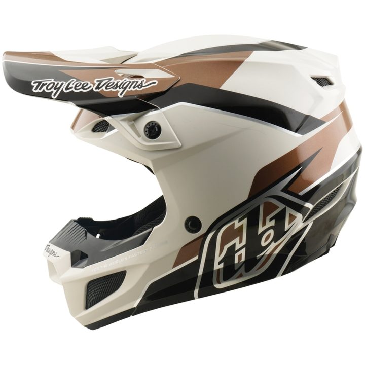 Crosshjälm SE5 Polycarbonate MIPS Beige Brun TROY LEE DESIGNS s – bild 2