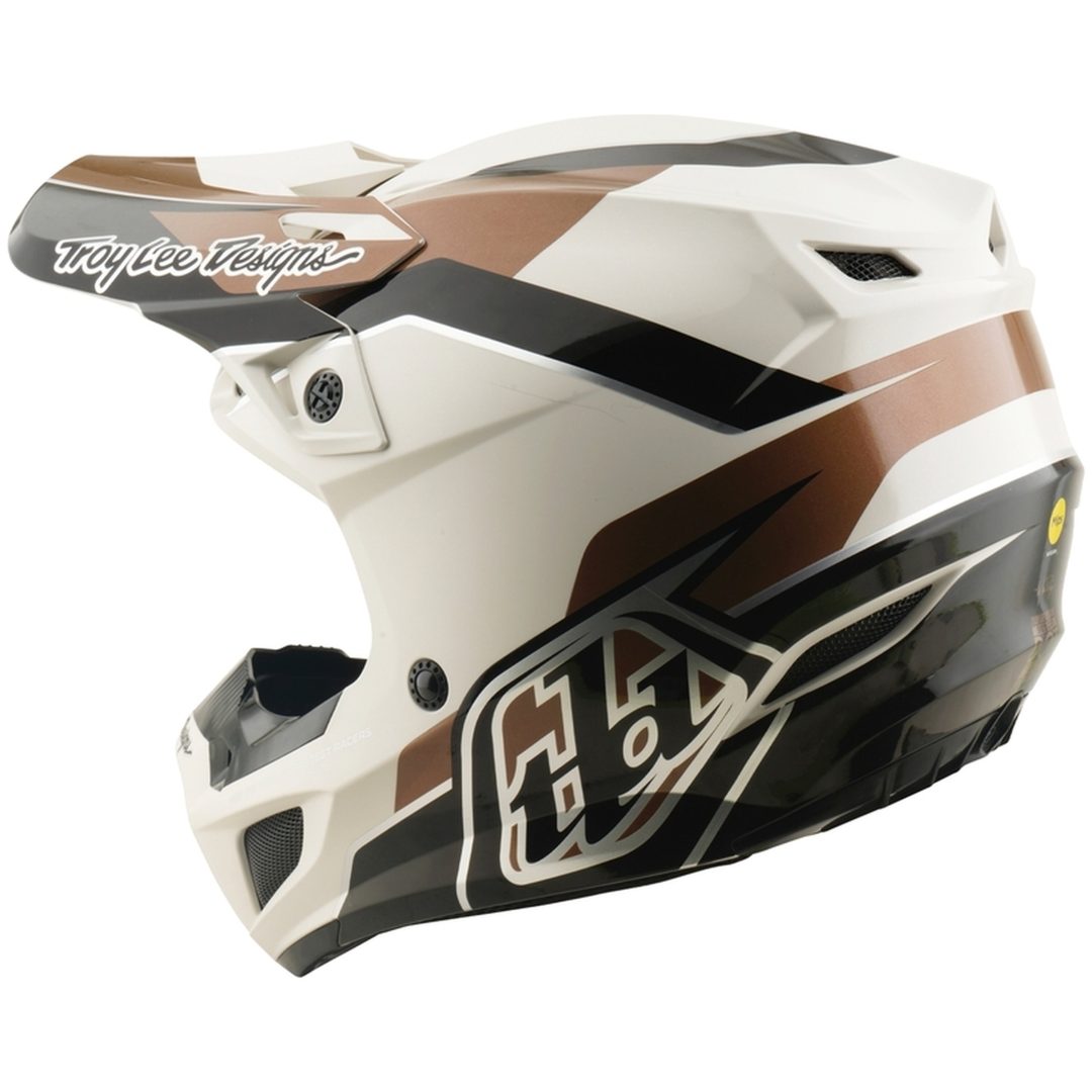 Crosshjälm SE5 Polycarbonate MIPS Beige Brun TROY LEE DESIGNS s – bild 3