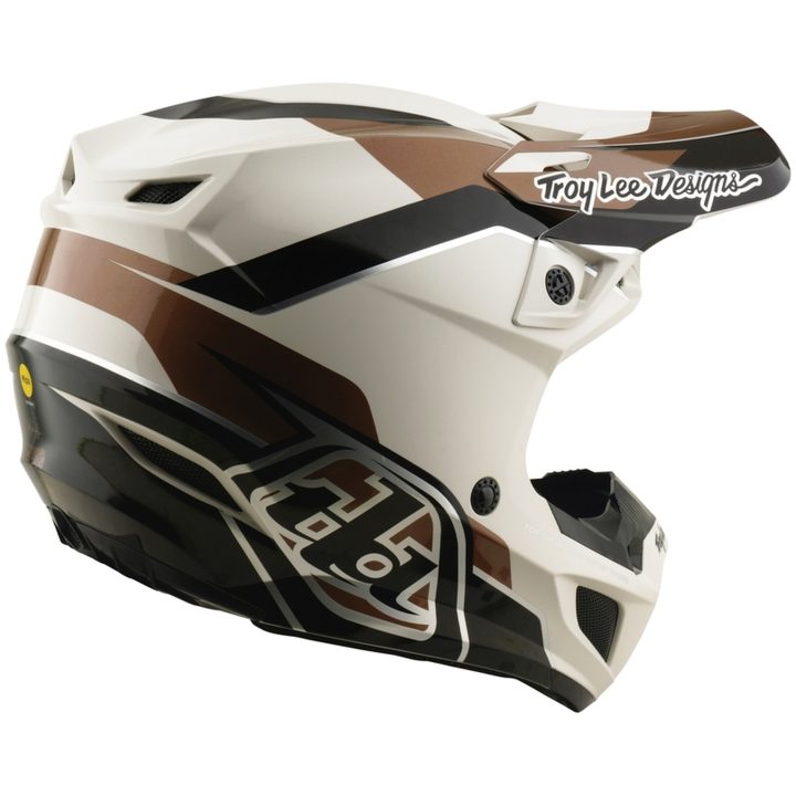 Crosshjälm SE5 Polycarbonate MIPS Beige Brun TROY LEE DESIGNS s – bild 5