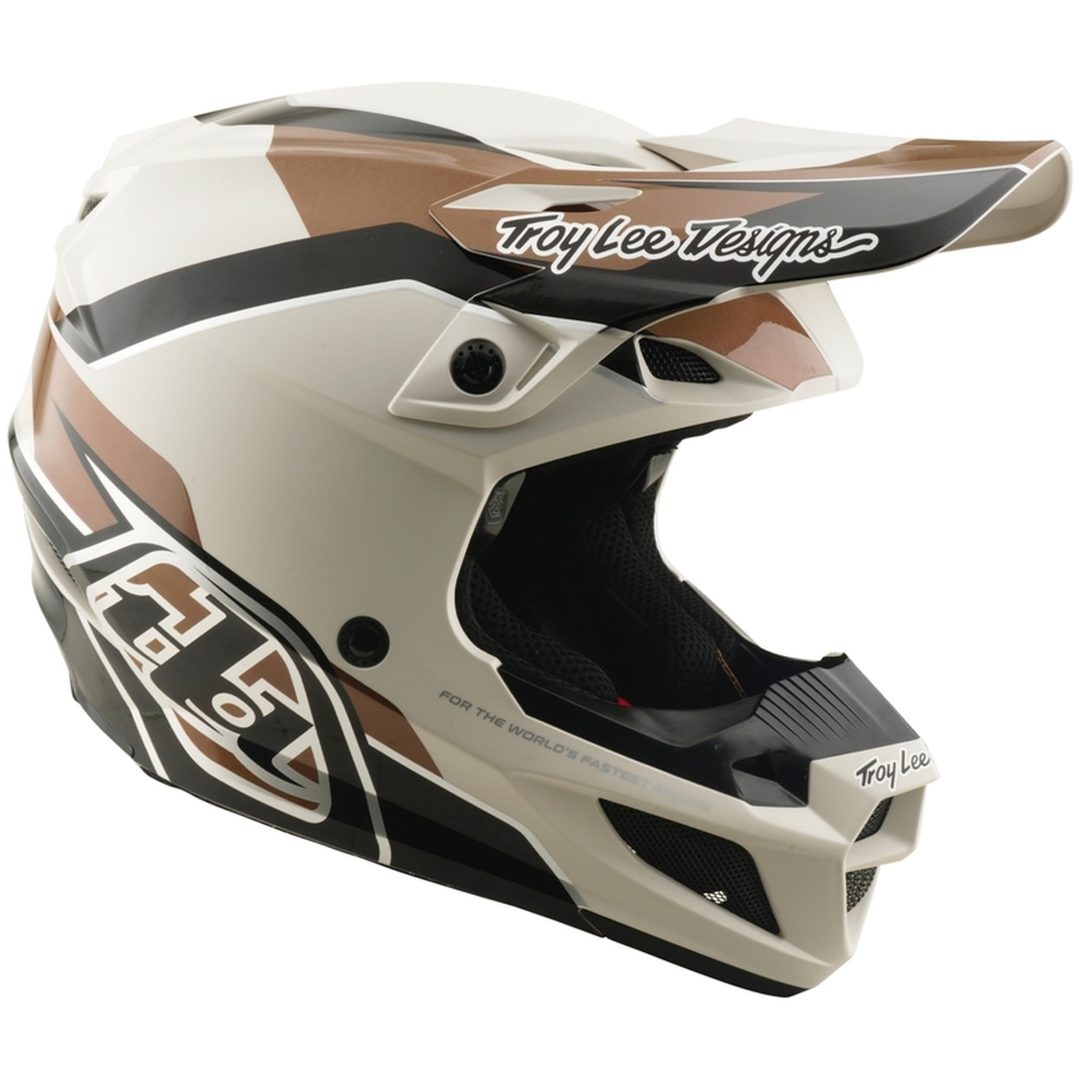 Crosshjälm SE5 Polycarbonate MIPS Beige Brun TROY LEE DESIGNS s – bild 7