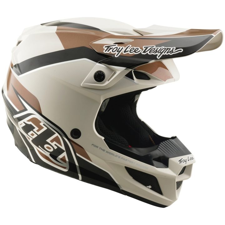 Crosshjälm SE5 Polycarbonate MIPS Beige Brun TROY LEE DESIGNS s – bild 7