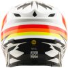Crosshjälm SE5 Polycarbonate MIPS Orange Vit TROY LEE DESIGNS s – miniatyr 4