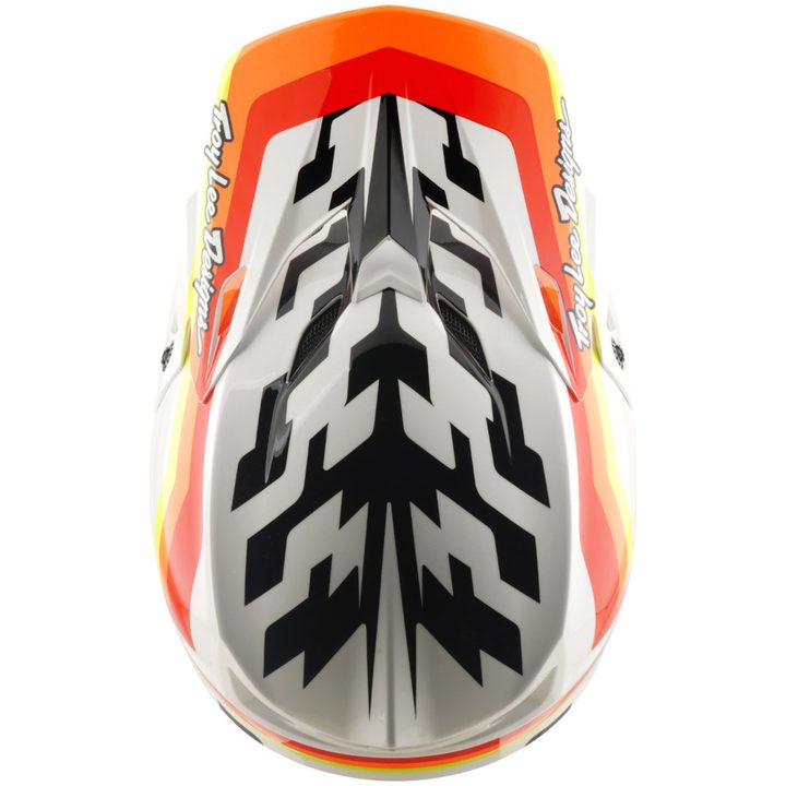 Crosshjälm SE5 Polycarbonate MIPS Orange Vit TROY LEE DESIGNS s – bild 8
