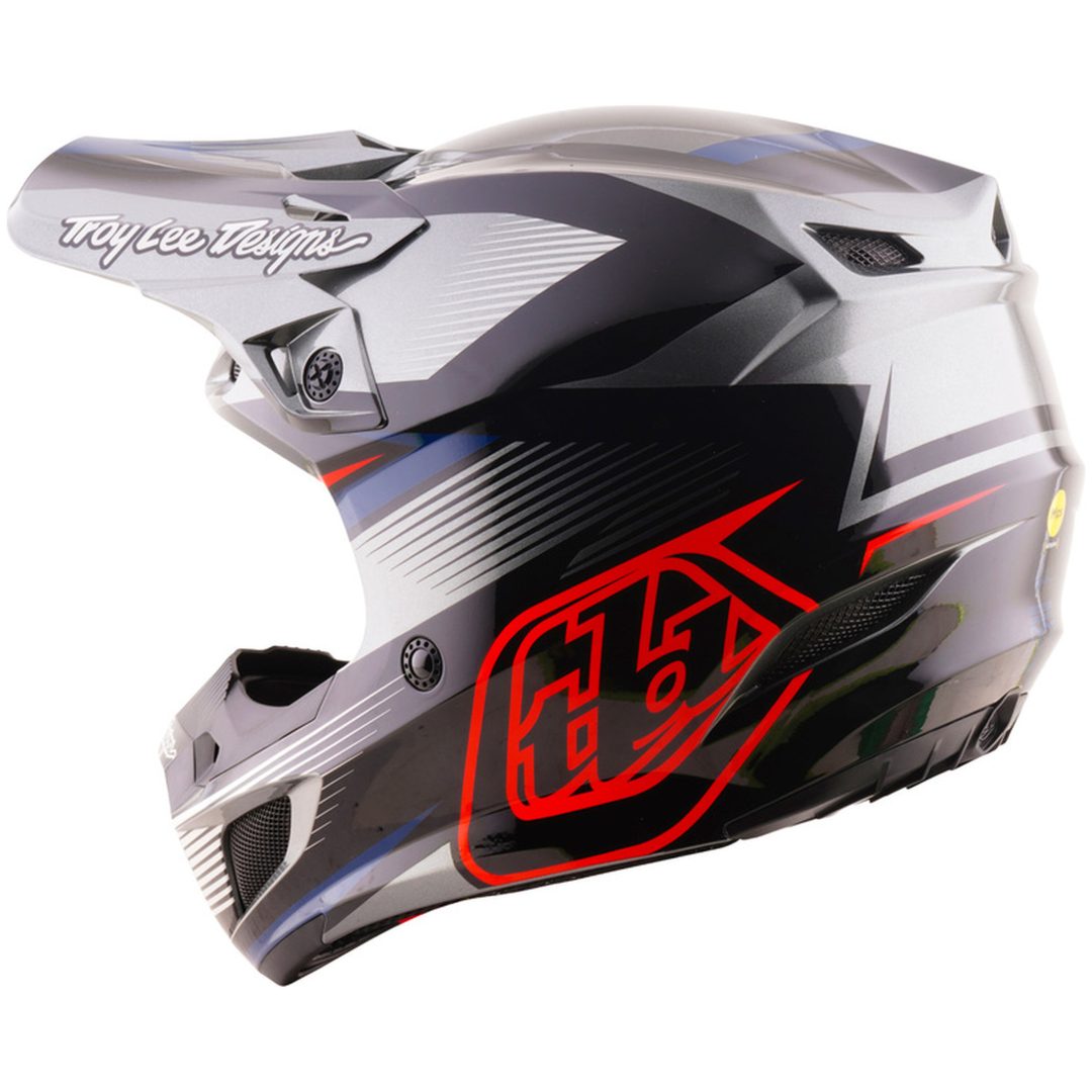 Crosshjälm SE5 Polycarbonate MIPS Ripper Grå TROY LEE DESIGNS XS – bild 3