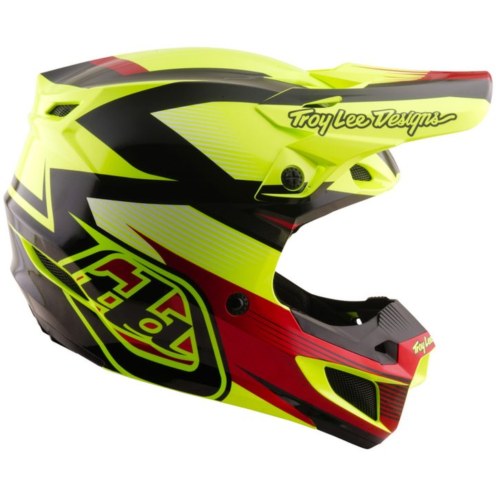 Crosshjälm SE5 Polycarbonate MIPS Ripper Neongul TROY LEE DESIGNS L – bild 6