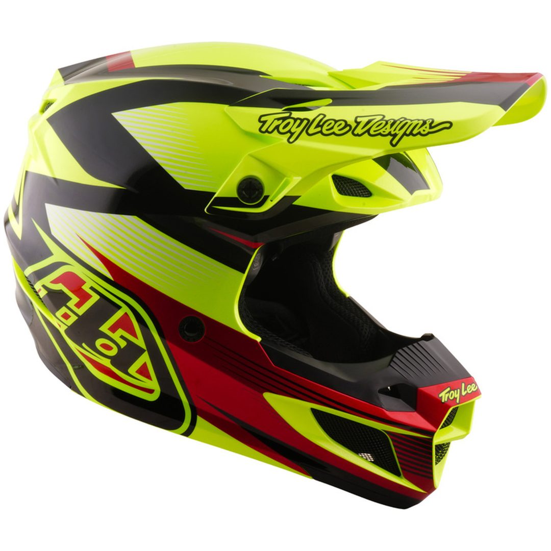 Crosshjälm SE5 Polycarbonate MIPS Ripper Neongul TROY LEE DESIGNS L – bild 7
