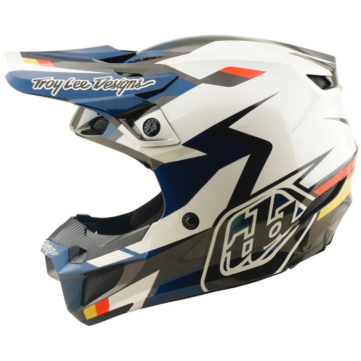Crosshjälm SE5 Polycarbonate MIPS Roamer Blå Vit TROY LEE DESIGNS s – bild 2