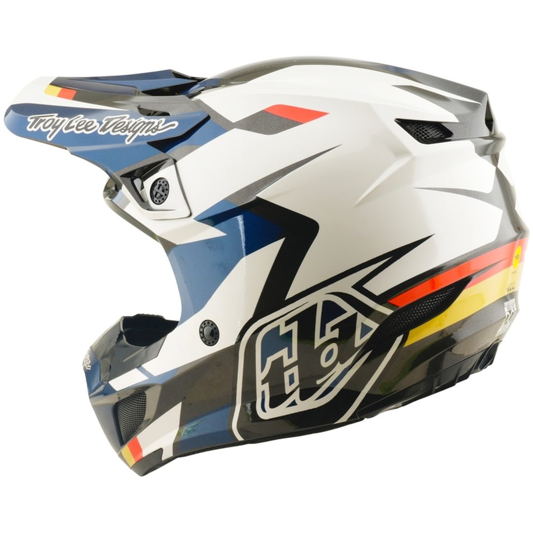 Crosshjälm SE5 Polycarbonate MIPS Roamer Blå Vit TROY LEE DESIGNS s – bild 3