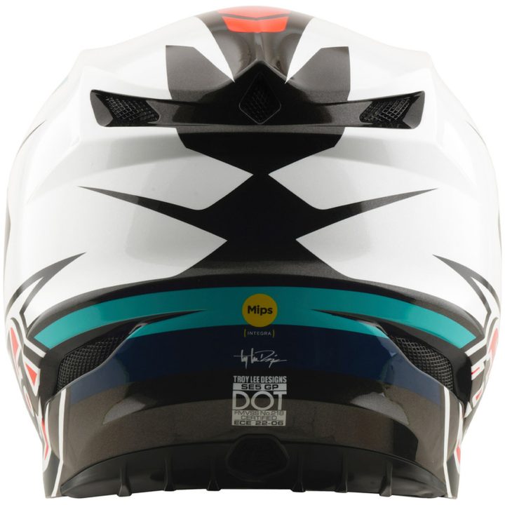 Crosshjälm SE5 Polycarbonate MIPS Röd Vit TROY LEE DESIGNS s – bild 3