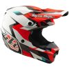 Crosshjälm SE5 Polycarbonate MIPS Röd Vit TROY LEE DESIGNS s – miniatyr 7