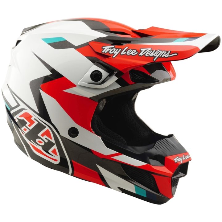 Crosshjälm SE5 Polycarbonate MIPS Röd Vit TROY LEE DESIGNS s – bild 7