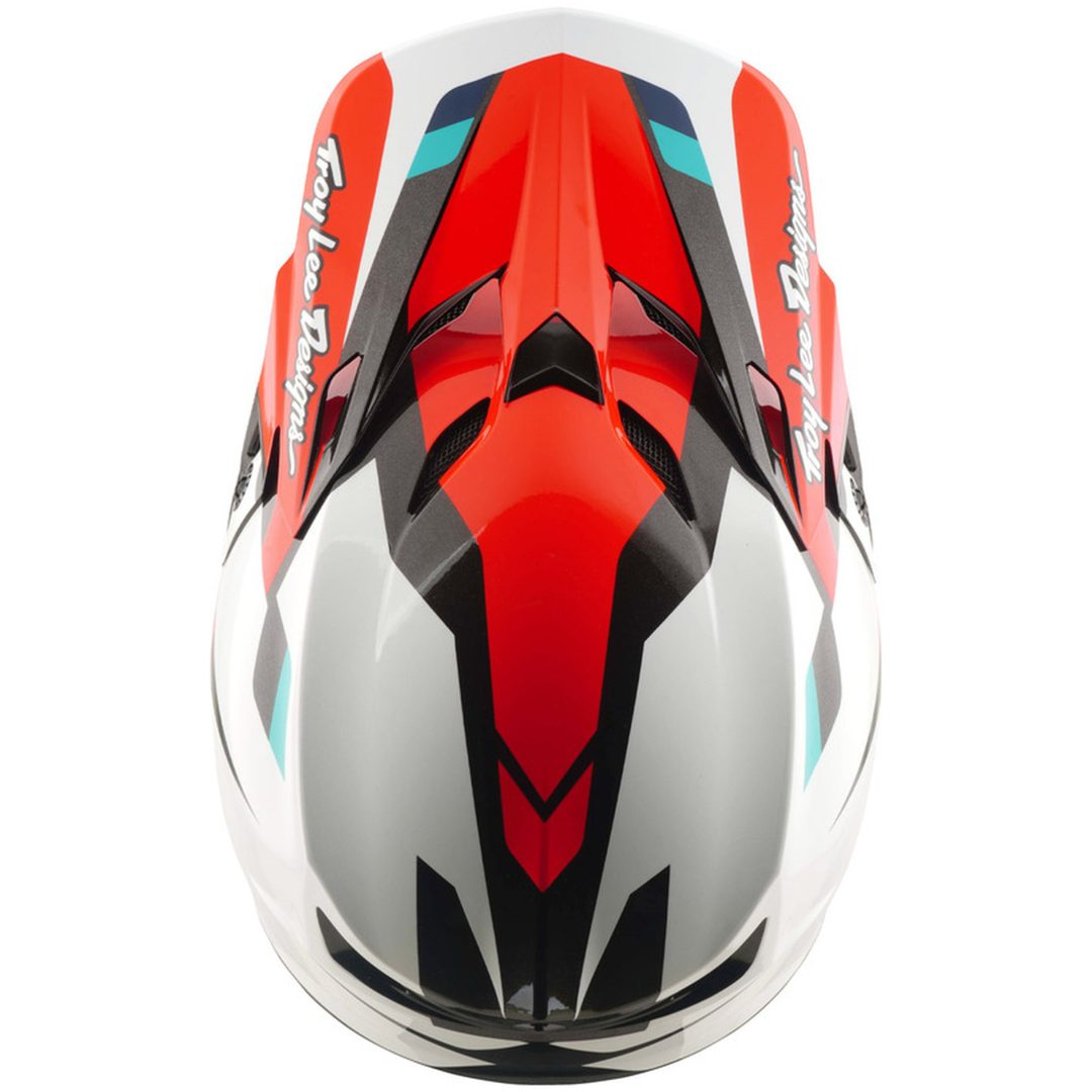 Crosshjälm SE5 Polycarbonate MIPS Röd Vit TROY LEE DESIGNS s – bild 8