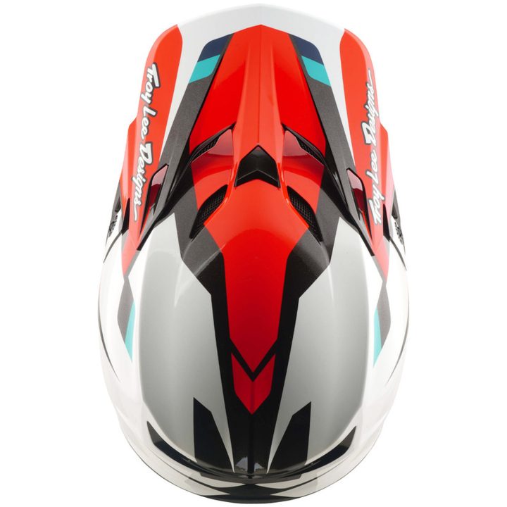 Crosshjälm SE5 Polycarbonate MIPS Röd Vit TROY LEE DESIGNS s – bild 8